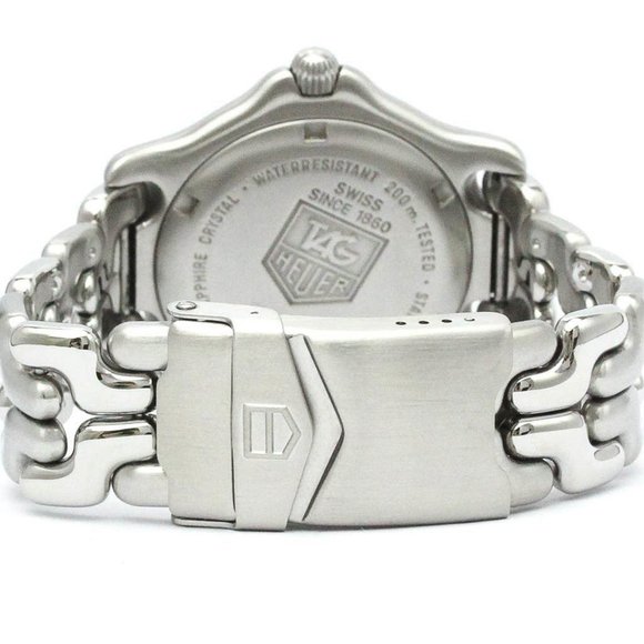 Polished TAG HEUER Sel Professional 200M Steel Quartz Mens Watch WG1118 BF573230 - Picture 5 of 8